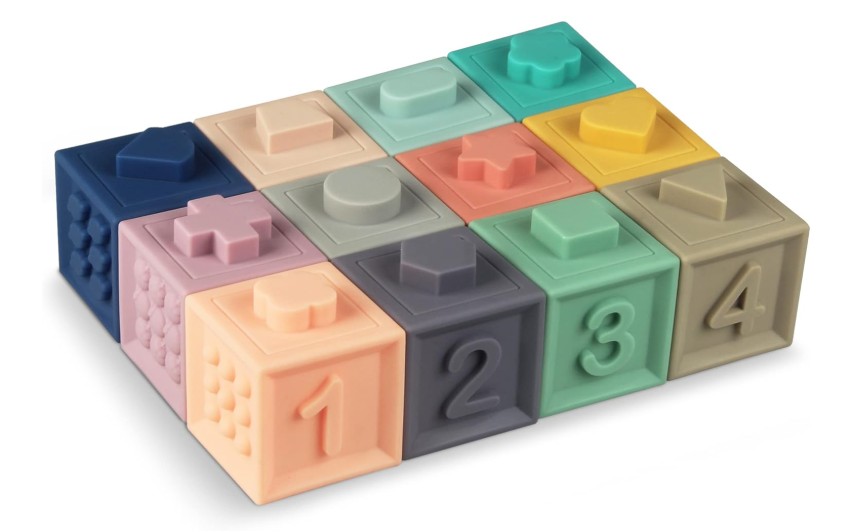 Sada 12 edukačních kostek BabyToLove